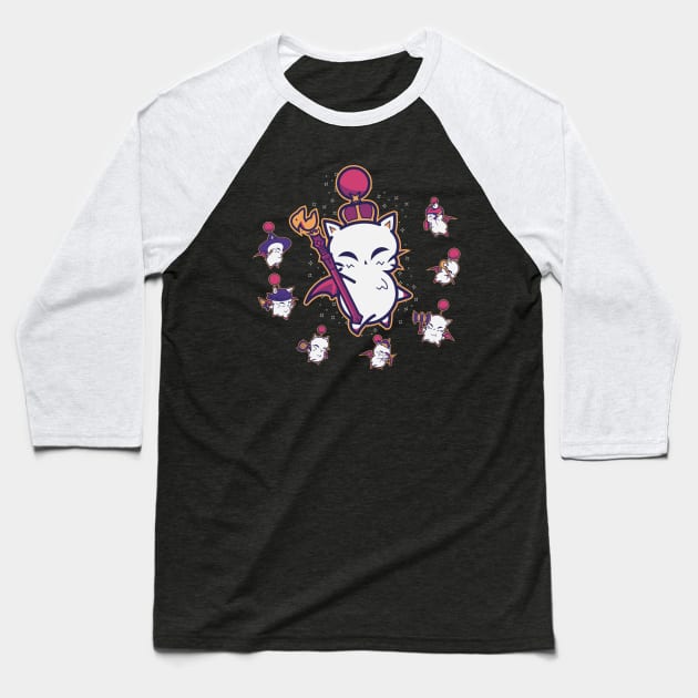 Moogle King Baseball T-Shirt by nay__b